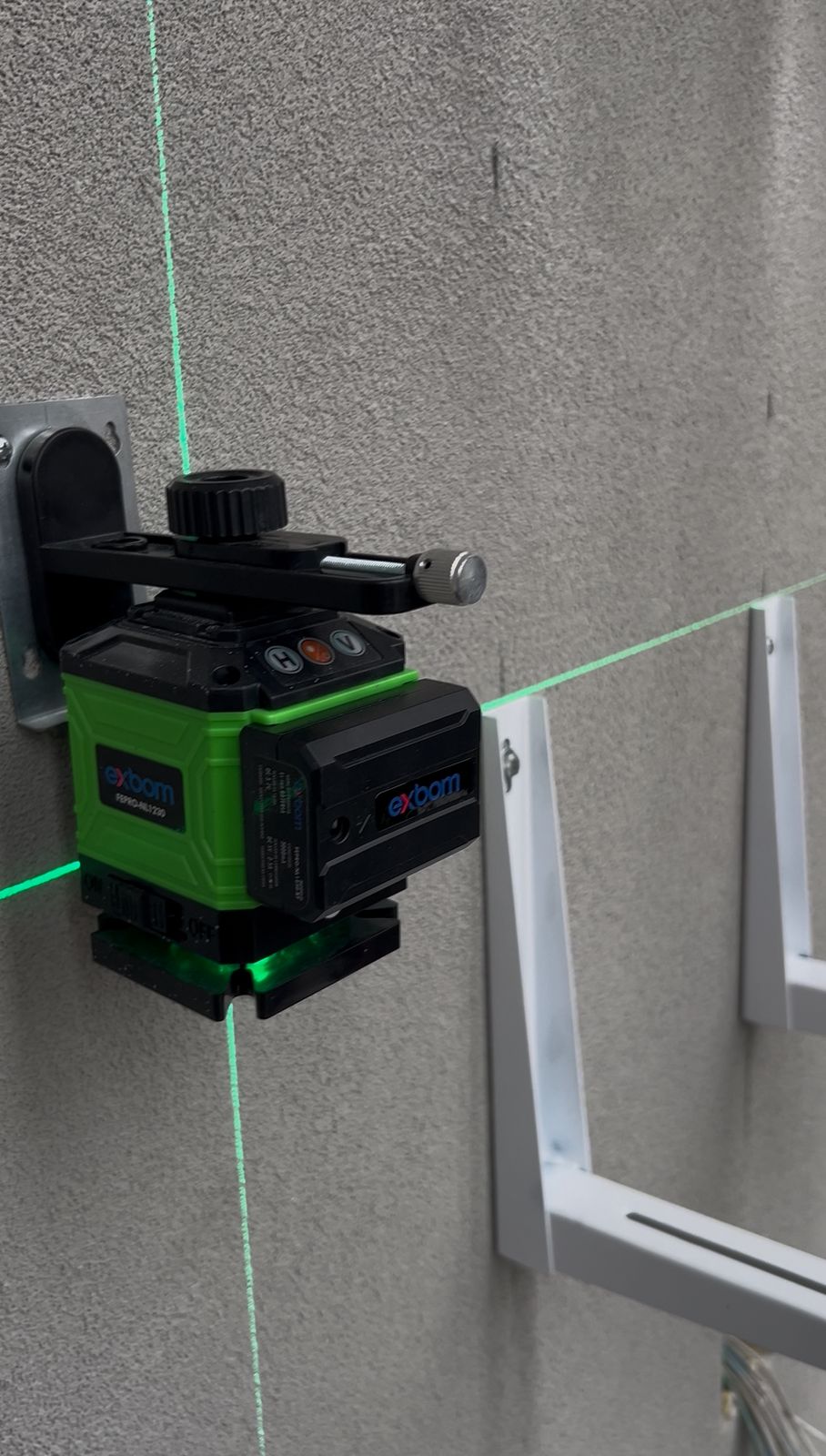 Nivelamento Laser de Suportes